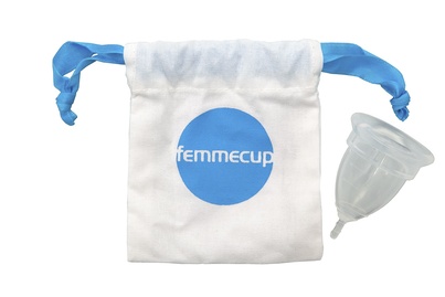 Femmecup with bag